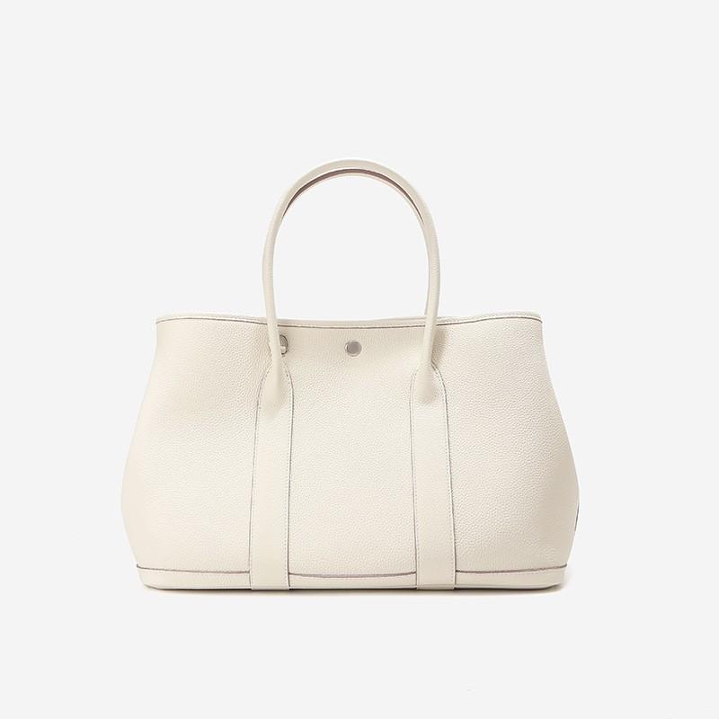 Genuine Leather Garden Tote Bag Women