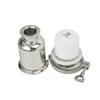 PP PTFE 0.22um  2.5" 5" 10"  L-160/245/385mm KF25/40/50 Vaccum Clamp 304 316L Stainless Steel In-line Filter Strainer Homebrew