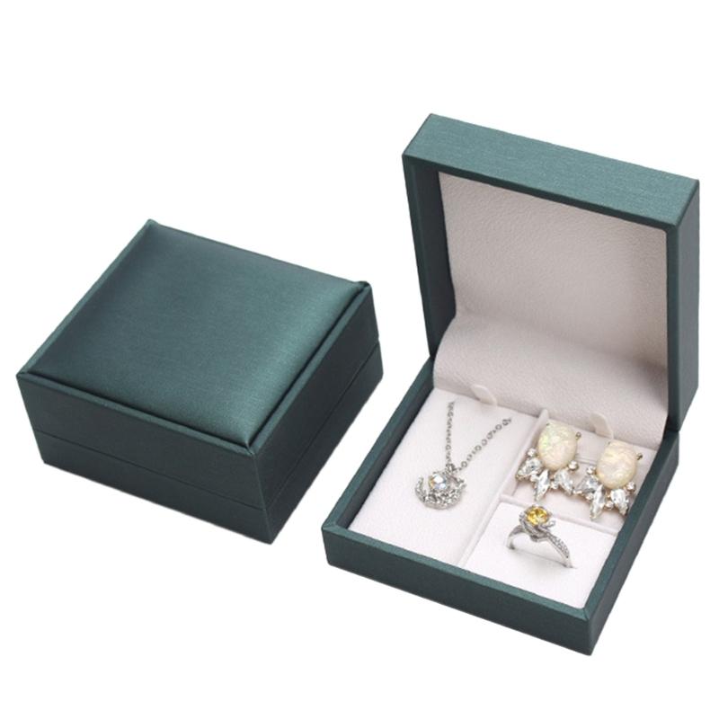 Stylish Alloy Accessory Storage Case Convenient Jewelry Display Box Jewelry Packaging Box for Elegant Gift Presentation