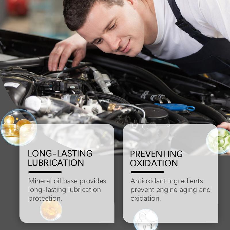 Motor-Verschleißschutz 100ml Motor-Verschleißschutzmittel Ölverbrennungsadditiv Motorrestaurator & Schmiermittel Motor