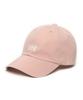 LEE Small Twitch Logo Cotton Curve Ball Cap Pink