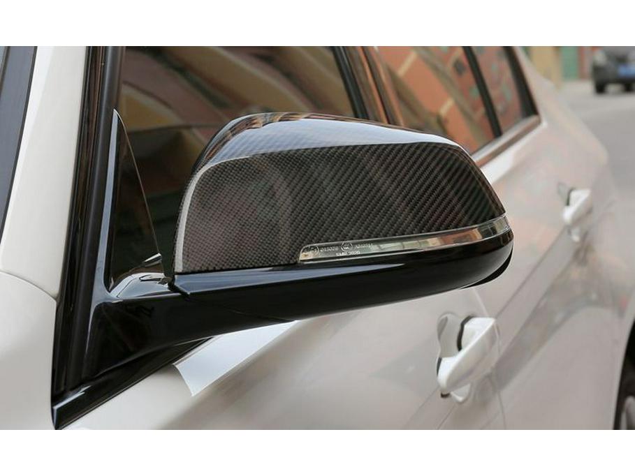 Compatible with BM 1234 Series X13GT320/420/116 Carbon Fiber Rearview Mirror Cover