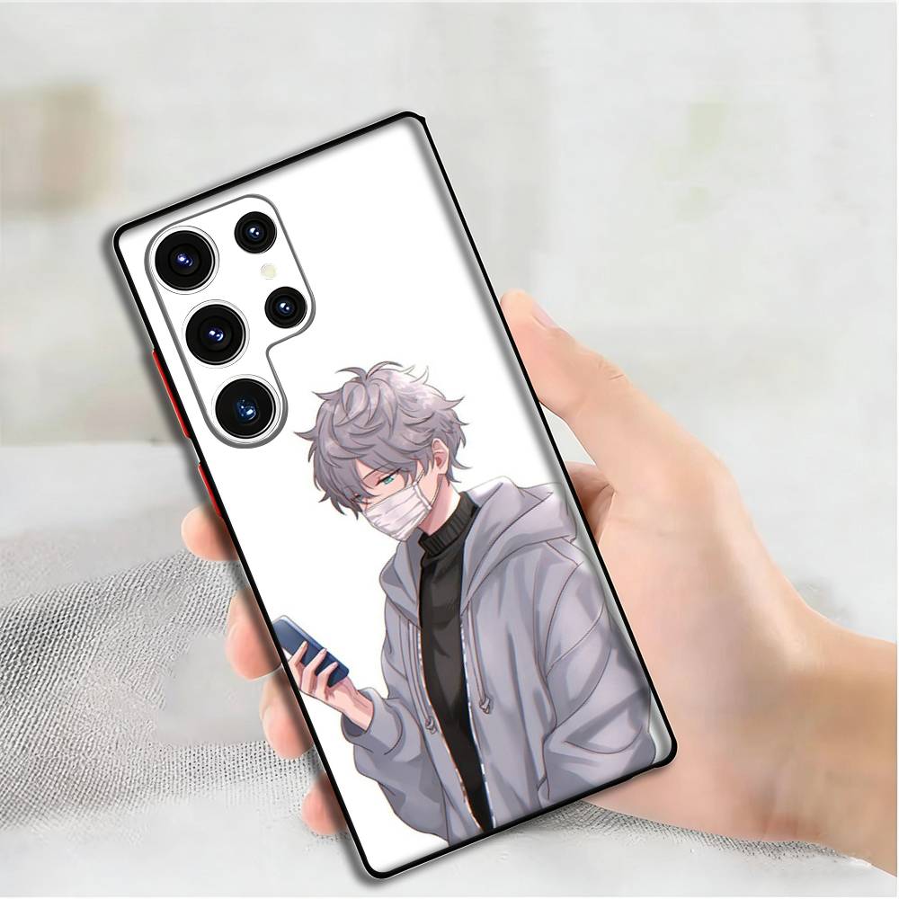Anime S-Sena I-Izumi Phone Silicone Case for Samsung S24,22,20,23,21,20 Ultra Plus Lite 5G Print Cover