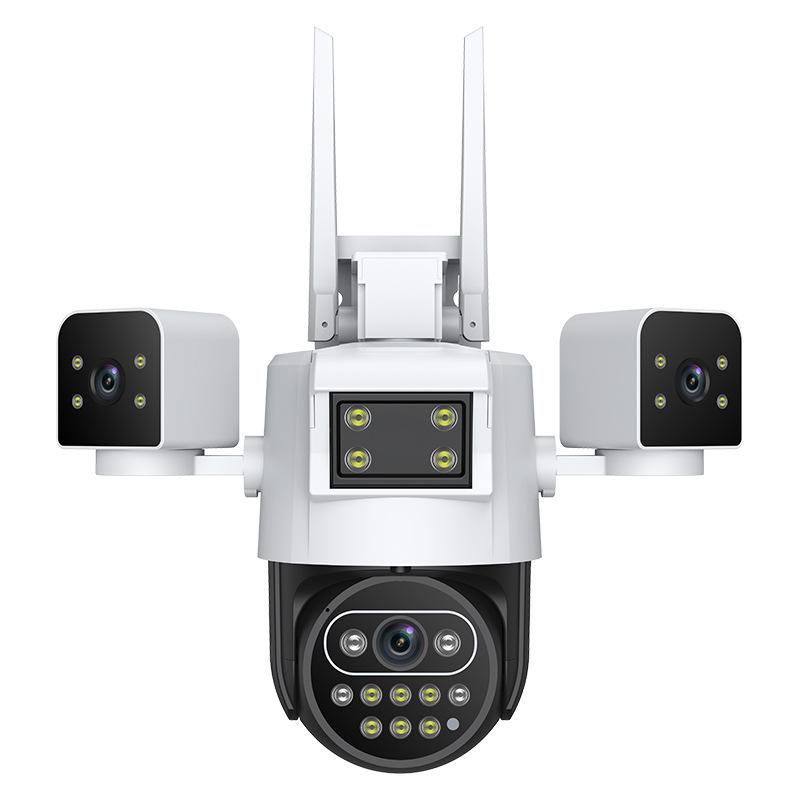 360° HD Outdoor Night Vision Wireless Camera with Dual Screen and Mobile Remote Access