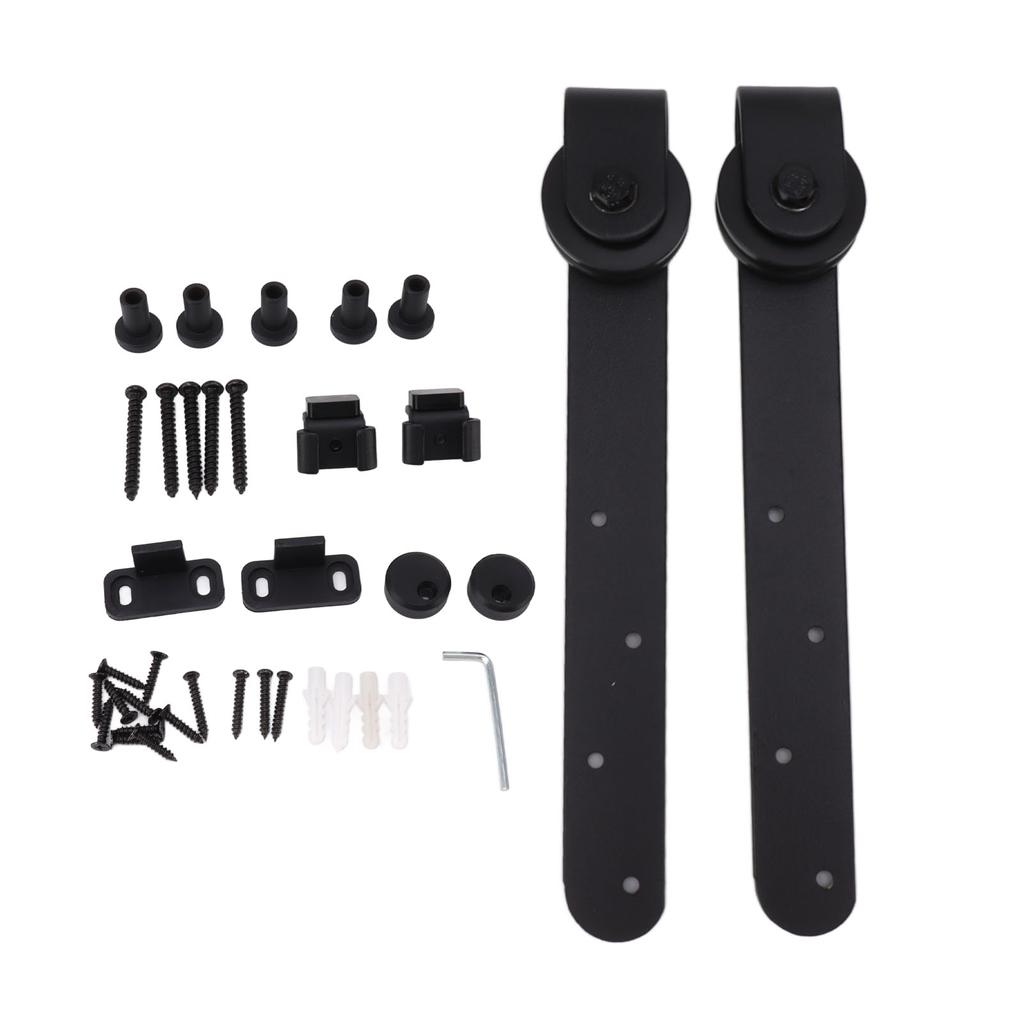 Barn Door Hardware Kit Mini Quiet Slide Easy To Install Carbon Steel Sliding Door Pulley Track Kit
