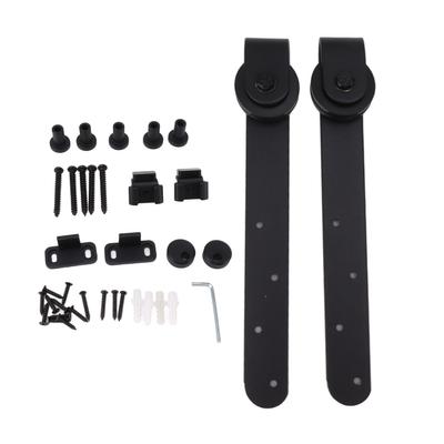 Barn Door Hardware Kit Mini Quiet Slide Easy To Install Carbon Steel Sliding Door Pulley Track Kit