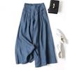 Wide Leg Cotton Linen Pants Women High Waist Spring Autumn New Style Loose Fit Slimming Breathable Plus Size Casual Straight Leg Pants