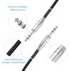 uxcell Guitar Instrument Cable, 25 Feet 14" to 14" Straight Electric Guitar Jack Cable Wire for Guitar and Bass, Black