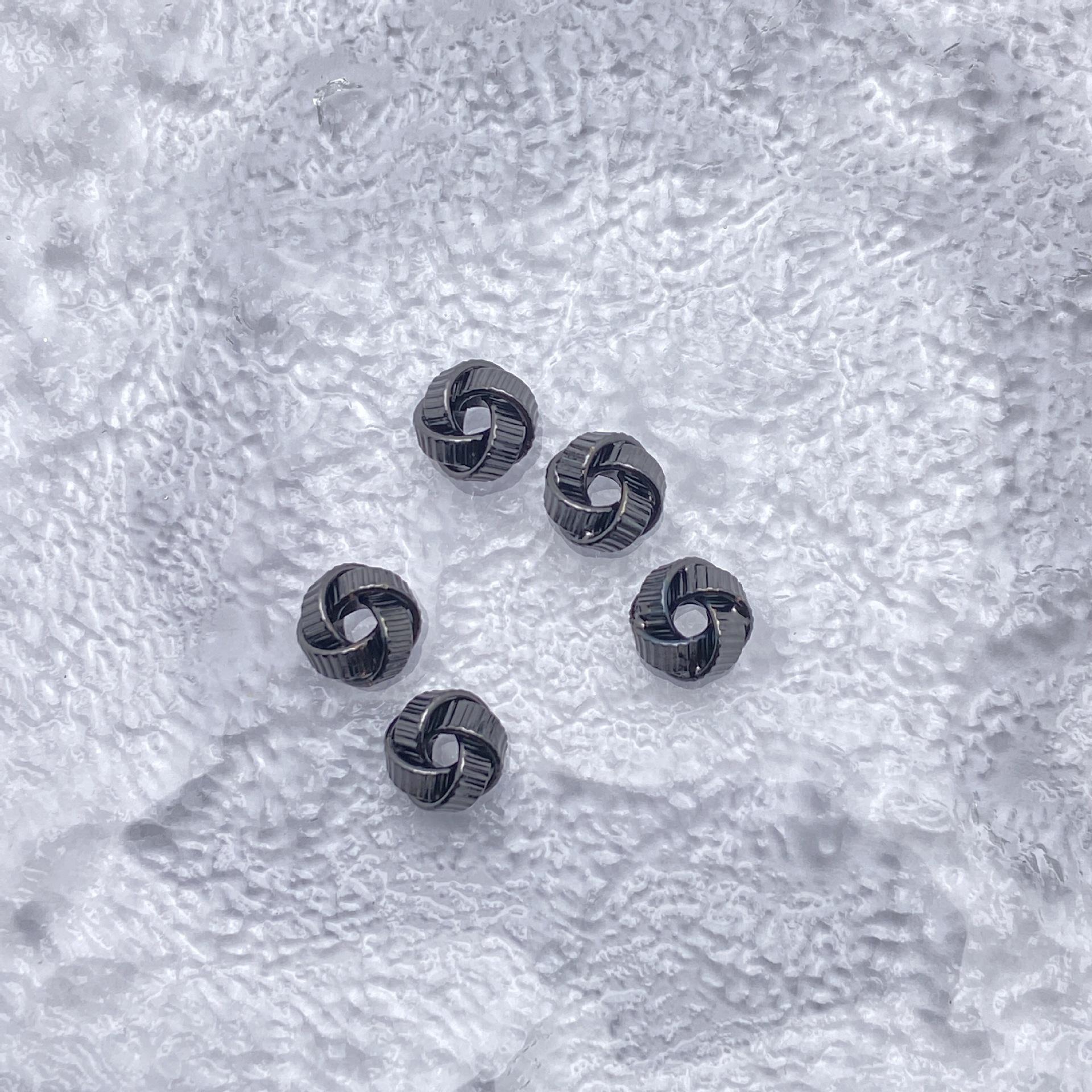 

Сумка из 14-каратного золота, Бусины с полосатым узлом с сохранением цвета, Свободные бусины из пеньковой веревки, Аксессуары для изготовления ювелирных изделий своими руками, Браслеты, Хрустальные аксессуары 8x5mm