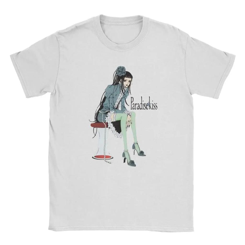 NANA Osaki T-Shirt Lässig Harajuku Streetwear Japanische Kleidung T-Shirt Mode Rock Punk Kurzarm Übergröße T-Shirt Unisex