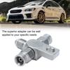 Brake Hose Fitting Adapter, AN‑3 Tee Brake Hose AN3 To Line End Fitting Stainless Steel Auto Parts
