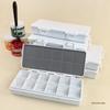 Flip-Top Gouache Acrylic Paint Box with Palette & Storage