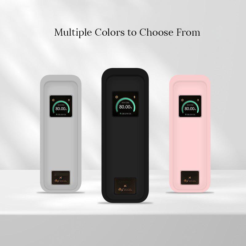 Silicone Case For Anker Prime 20K 220W A110G Black Myth Wukong Ruyi Stick Power Bank Shockproof Anti-Slip Protective Cover