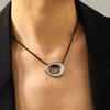 Phoenix Trendy Western Titanium Steel Necklace, Niche Design Hollow Clavicle Chain, Non-fading Stainless Steel Jewelry