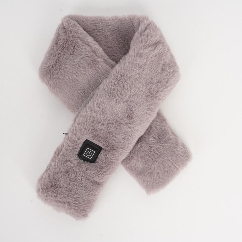 Outdoor Warm Electric Heating Scarf Safety 3 Level Temperature Control Usb Heater Thermal Neck Wrap Scarfs