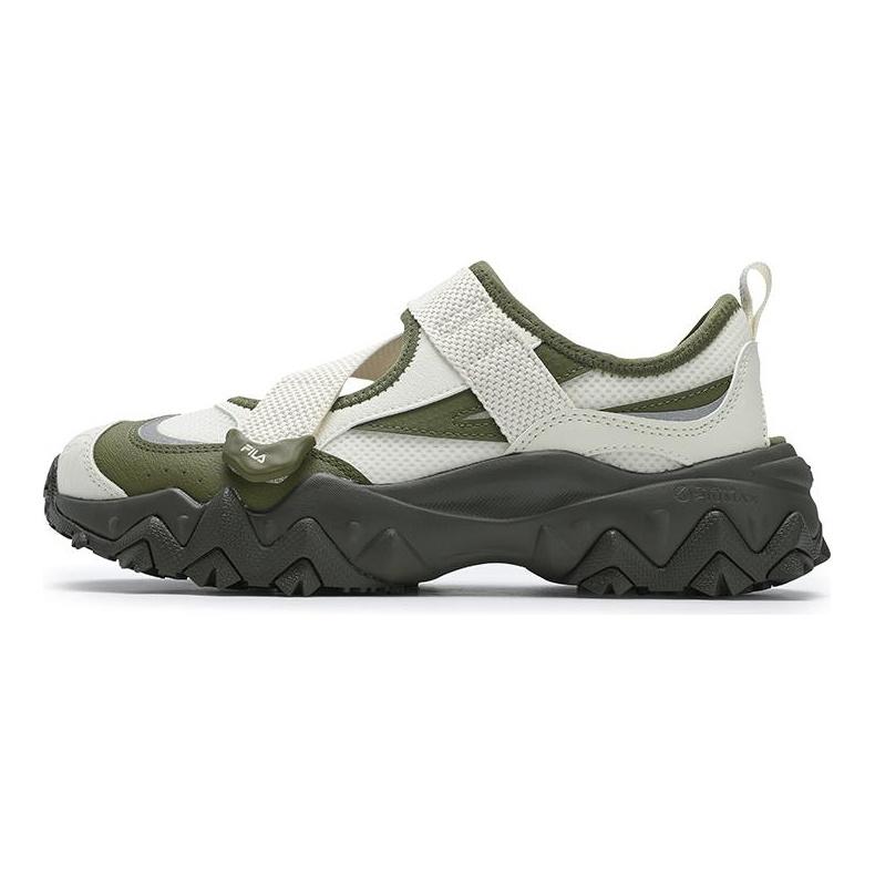 FILA Oakmont Sandal Fashion Trend Comfortable Breathable Water Shoes Women sandals Olive-Green F12W521403FAO