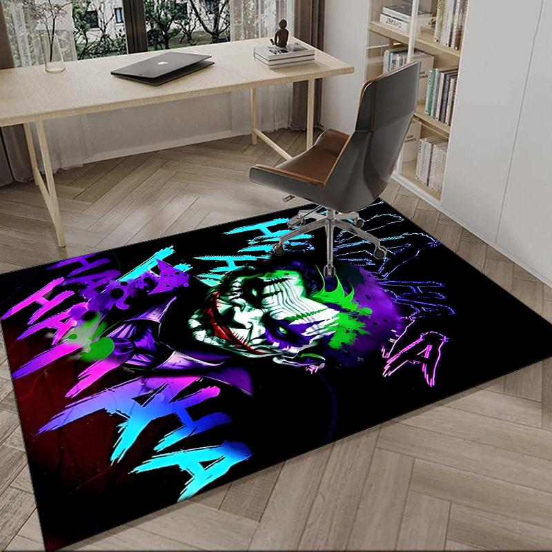 Jo-ker's Dark Saga Carpet, Kitchen Rugs, Yoga Mat, Non-Slip Mats, Rug for Bathroom, Living Room Bedroom, Camping Rugs Christmas Gift
