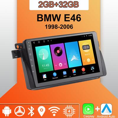 Android Carplay Autoradio für BMW E46 1998-2006 Multimedia-Player Head Unit Stereo GPS Navigation BT WIFI 2 + 32GB