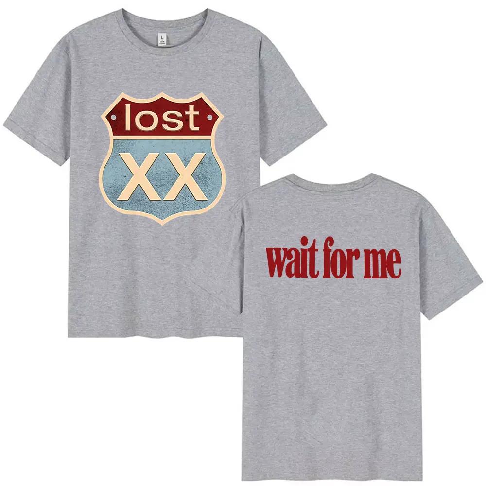 MGK Lost XX Americana 2026 Men's Summer Graphic Printed T-shirt Casual Retro Super Cotton T-shirt Fashion Clothing T-shirt Y2k