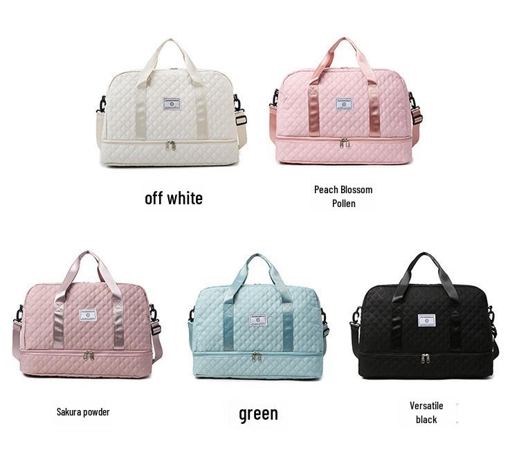 Borsa da Viaggio Grande Capacità con Scomparto per Scarpe - Ideale per Brevi Viaggi e Fitness
