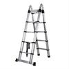 Multi-Functional Aluminum Telescopic Ladder - Herringbone Design, Foldable, Thickened for Household and Large Joint Decoration.