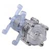 Plastics Diaphragm Pump Self Priming Silver Small Transparent