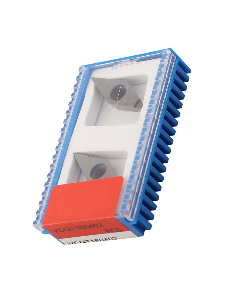 

CNC Machining PCD CNC Turning Insert CNC Insert For Aluminum Good Wear Resistance High Quality Materials High Toughness China Mainland