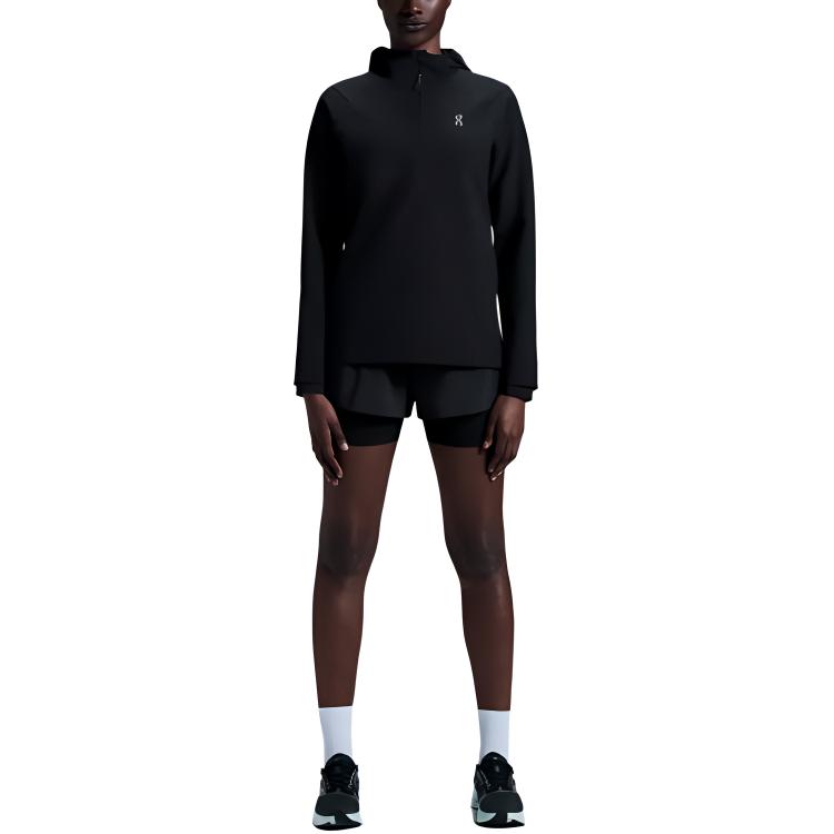 Худи On Pace Fashi Удобная Мягкая Универсальная Толстовка с капюшоном Женские худи Черный 1WE30010553 XS