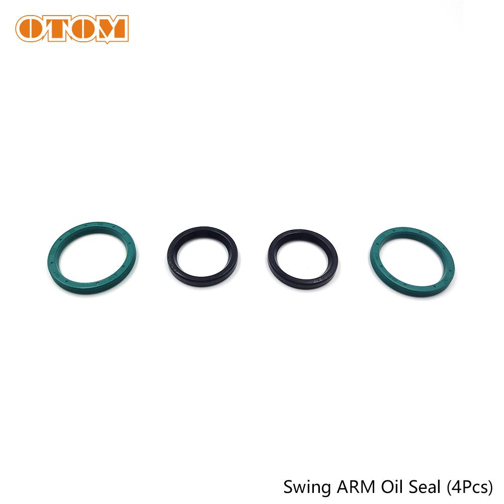 OTOM Motorcycle Rear Swingarm Suspension H-type Rocker ARM Maintenance Parts Oil Seal Bushing Bearing Set For KAWASAKI KX KXF Swingarm Oil Seal