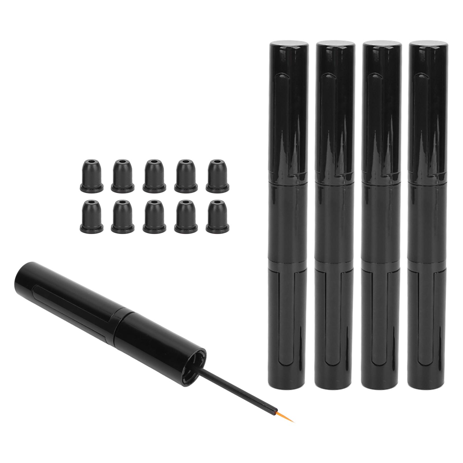 

5 шт. тубы для туши для ресниц для самостоятельного изготовления, безопасные, прочные, спиральный дизайн, многоразовый контейнер для жидкой подводки для глаз