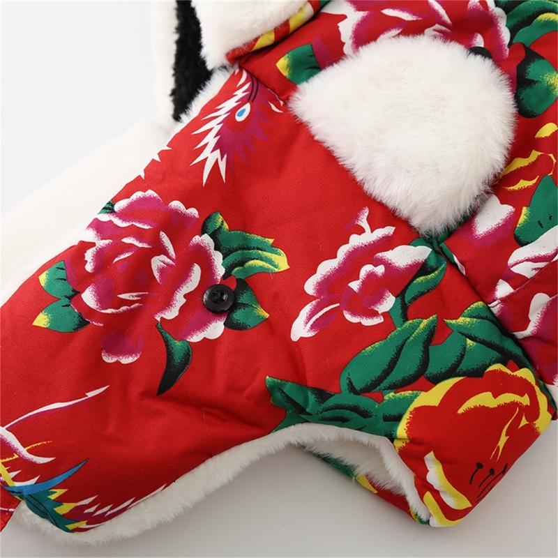 Ethnic Warm Hat Trapper Hat Stylish Floral Caps Warm Hat Ushanka Hat for Outdoor Winter Mask for Skiing Camping Hiking