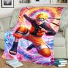 Anime-Print Blanket Warm Comfortable Flannel Blanket for Bedrooms, Sofas, Beds, Chairs, Picnics, Travel -LXR60