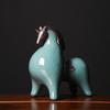 Modern Animal Sculpture Cute Miniatures Figurine Crafts Horse Statue  New Year