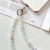 Transparent Crossbody Phone Hanging Chain Pearl Crossbody Phone Lanyard  New Year Gifts