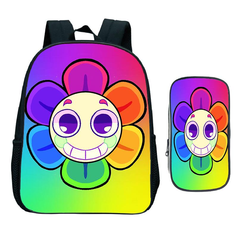 2 szt. Plecak przedszkolny Dandy's World Plecak szkolny z kreskówką dla dzieci do przedszkola dla małych dzieci, artykuły szkolne, torby dla niemowląt