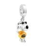 New 925 Silver Heart Bow Dog Palm Turtle Elephant Bead Pendant Charm for DIY Bracelet Jewelry