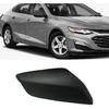 Matte Black Side Mirror Cover Fits Chevy Chevrolet Malibu 2016-2023 ABS Cap | Matte Black ABS Plastic Textured Passenger Driver Rear Replacement