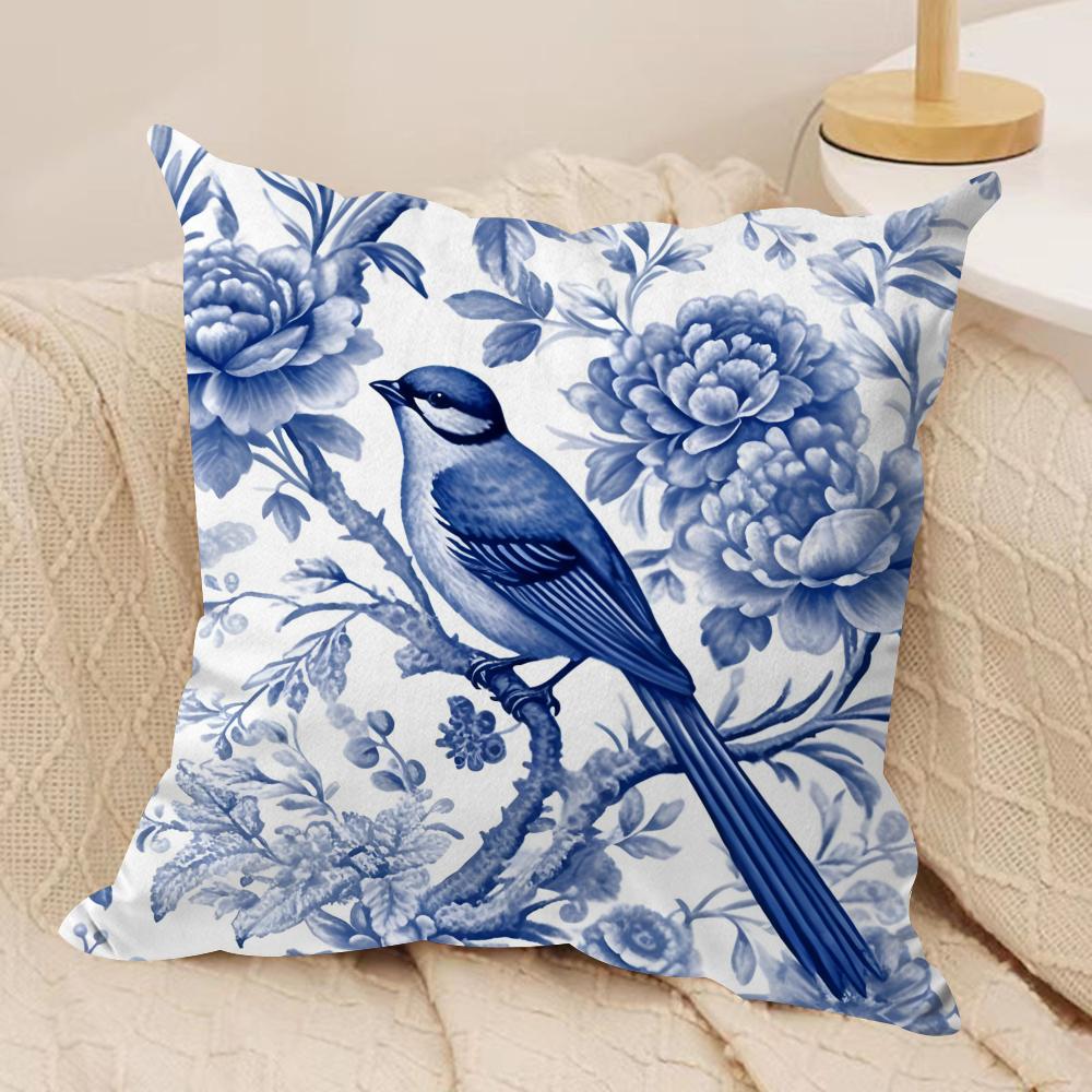 Bohemian Style Texture Cushion Cover Short plush Doublesided Print Square Throw Pillow Covers Sofa Home Cushion Decor