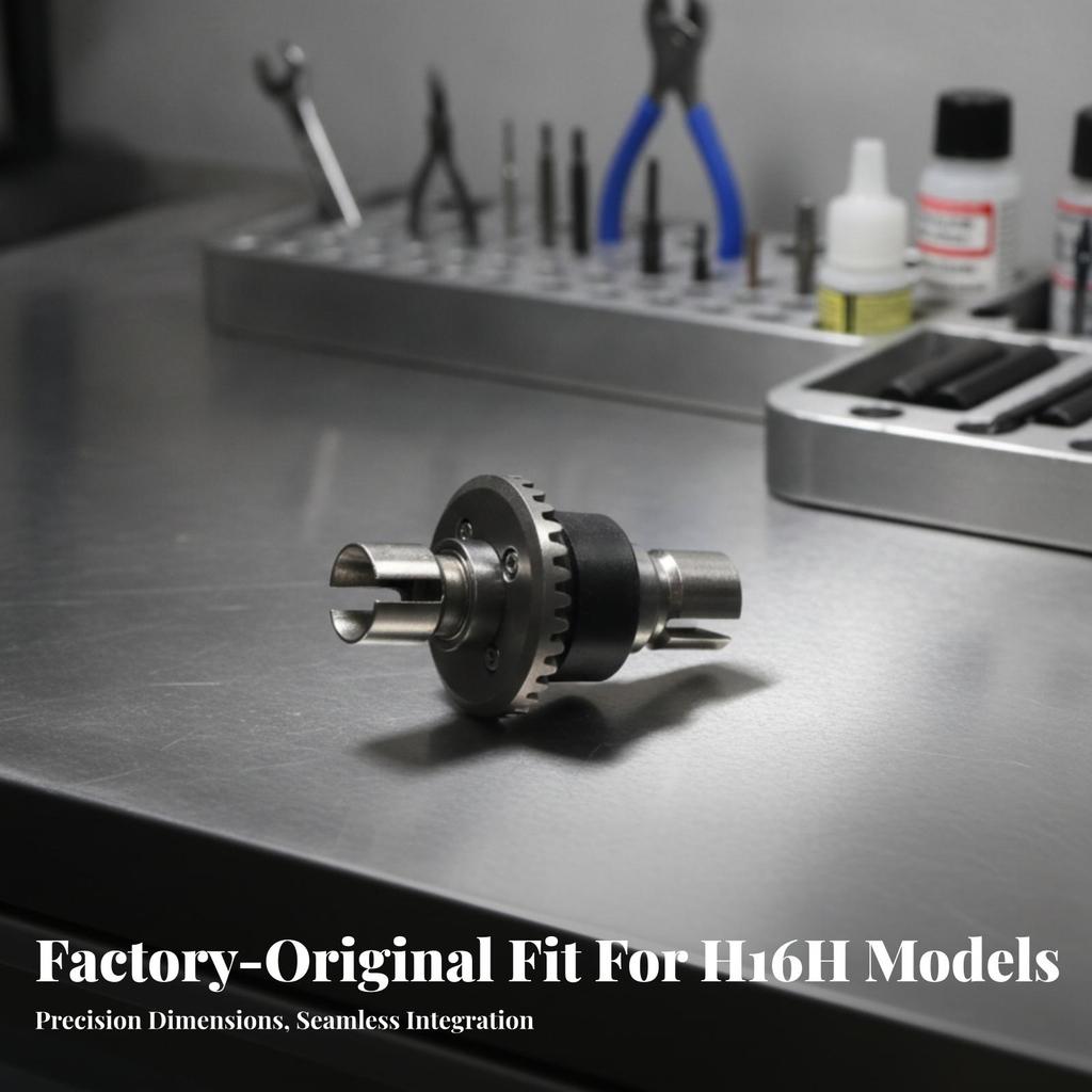 RC Car Differential Assembly Wear-Resistant Hardware Easy To