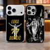 L-Luka D-Doncic 77 Phone Case For iPhone 17, 16,15,14,13,12,11 Plus,Pro Max, Colorful Silver Funda Cover