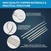 5x Engine Ground Strap Cable Copper Set For Car Truck Firewall Engine Body Frame
