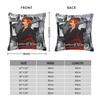Anime Death Note Light Yagami Square Pillow Case Shinigami Cushion Covers Awesome Zippered Decor Pillowcase For Home 18"X18"
