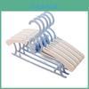 Childrens Clothes Hangers Set Pp Material Expandable Non Slip For Baby And Kids Wardrobe