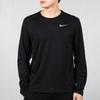 Nike Fitness Running Long Sleeve T-Shirt Men Tops Black BV4754-010
