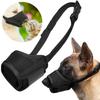Dog Muzzle Anti Barking Pet Adjustable Anti-Bite Puppy Breathable Soft Dog Mouth Cover Elastic Strap Pet Supplies Basket Muzzle
