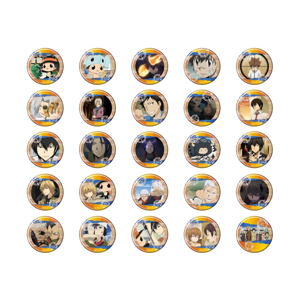 

Katekyo Hitman 09 Can Badge Collection Complete Set of Reborn! [Scene Illustration] (Box 25)