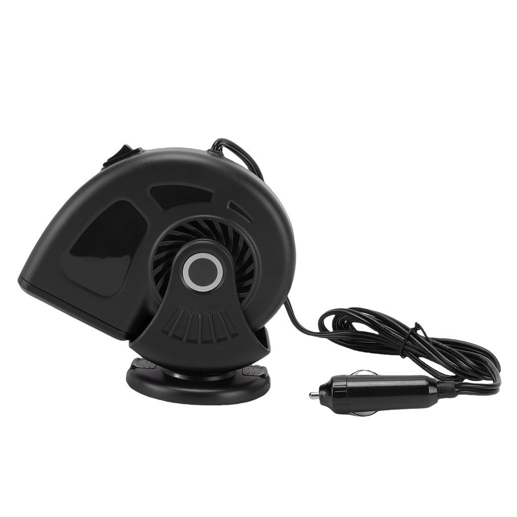 12V Car Heater Fast Heating 2 in 1 Cool Warm Modes Plugs Into Lighter Windshield Defroster Plugs Into Lighter for SUV Taxi