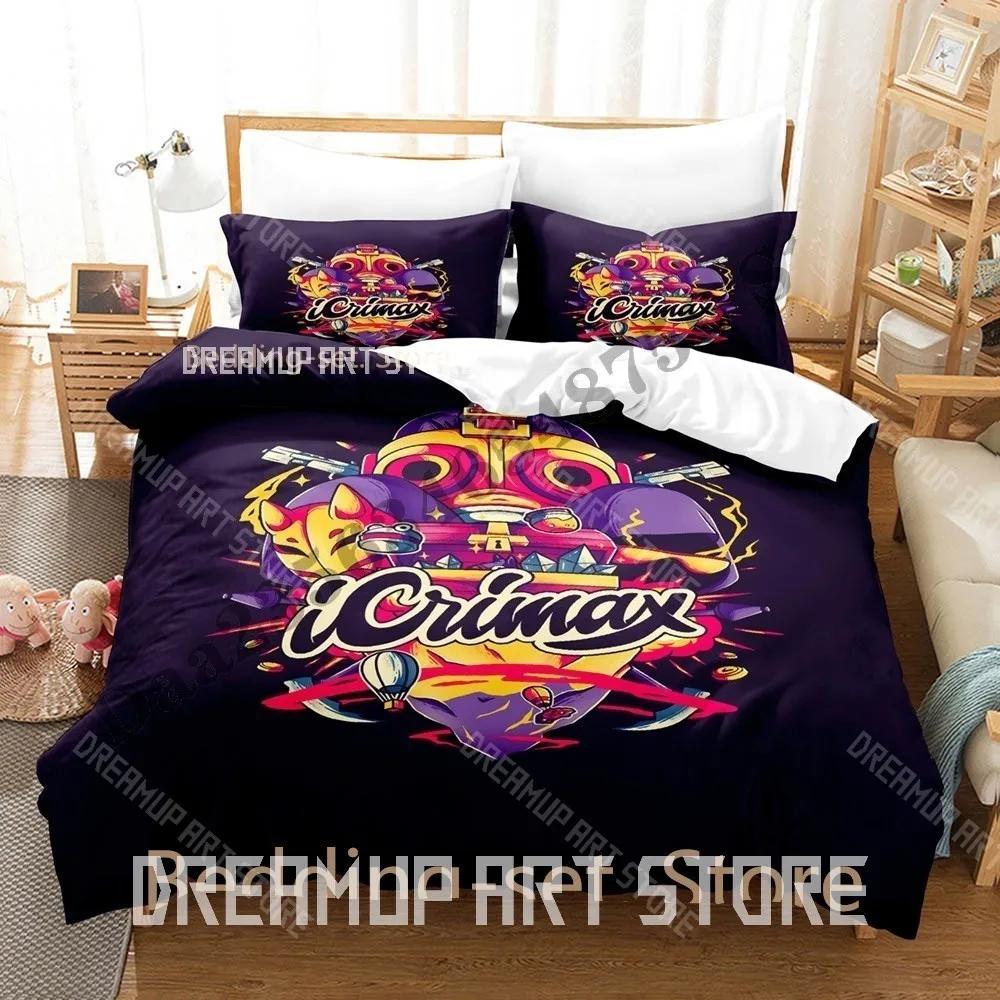3D Print Icrimax Burgerpommes Bedding Set Twin Queen King Full Size Duvet Cover Pillowcase Bed Boys Girls Adult Home Textil
