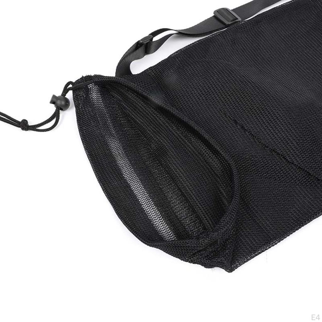 Kayak Paddle Bag Drawstring Mesh Split Carrying Pouch