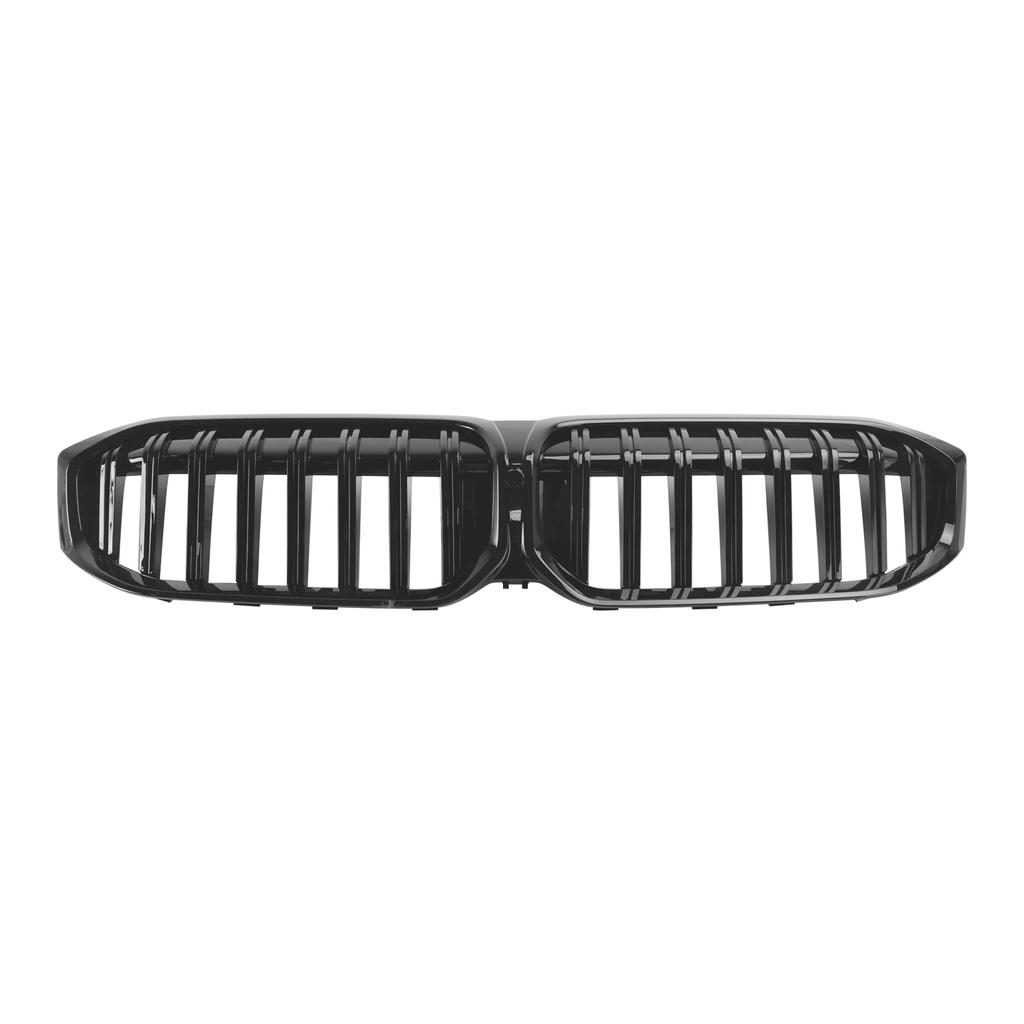 Gloss Black Front Kidney Grille Grill Fit BMW G20 320i 330i M340i 2023-2024